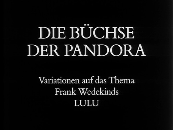 Die Büchse der Pandora