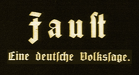 Faust - Eine deutsche Volkssage movies in Bulgaria
